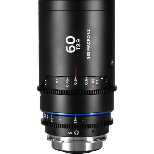 Venus Optics Laowa Nanomorph 60mm T2.9 1.5x Macro 1:2 Anamorphic Lens (ARRI PL & Canon EF, Blue Flare)