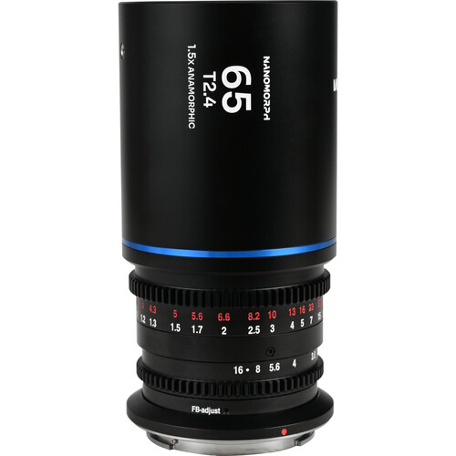 Venus Optics Laowa Nanomorph 65mm T2.4 1.5x S35 Anamorphic Lens (DJI DL, Blue Flare)