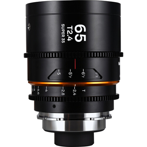 Venus Optics Laowa Nanomorph 65mm T2.4 1.5x S35 Anamorphic Lens (Leica L, Amber Flare)