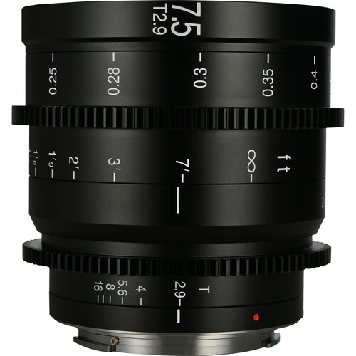 Venus Optics Laowa Zero-D S35 7.5mm T/2.9 Cine Lens VE7529RF B&H