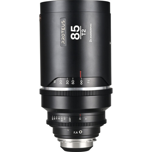 Venus Optics Laowa Proteus Flex 2x Anamorphic 85mm T2 Lens (ARRI PL/Canon EF, 4 Flare Colors)