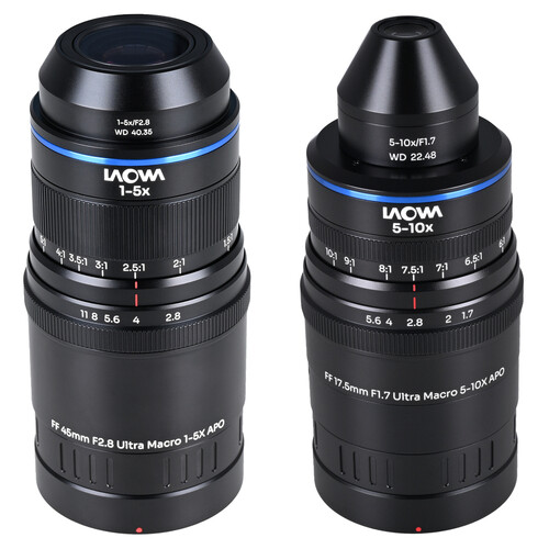 Venus Optics Laowa Aksen 45mm and 17.5mm Ultra Macro APO Lenses Bundle (Nikon Z)