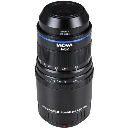 Venus Optics Laowa Aksen 45mm f/2.8 1-5x Ultra Macro APO Lens (Micro Four Thirds)