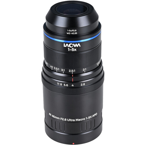 Venus Optics Laowa Aksen 45mm f/2.8 1-5x Ultra VEAKSEN4528NZ B&H