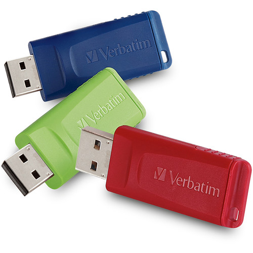 Verbatim 16GB Store 'n' Go USB Flash Drive (3-Pack)