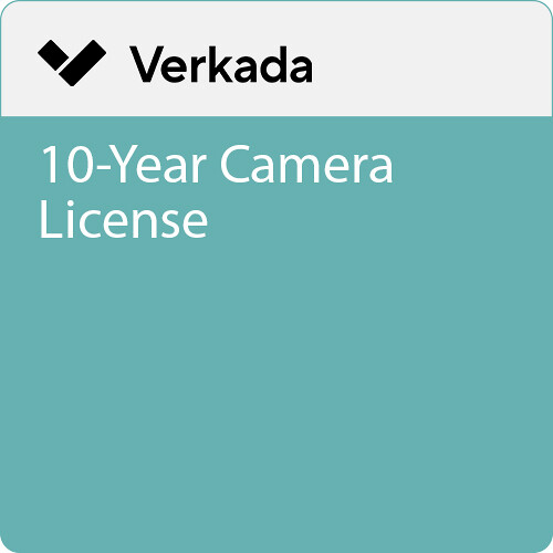 Verkada Video Security Cloud Camera License (10 Years)