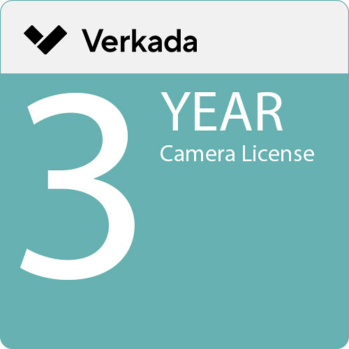 Verkada Video Security Cloud Camera License (3 Years)