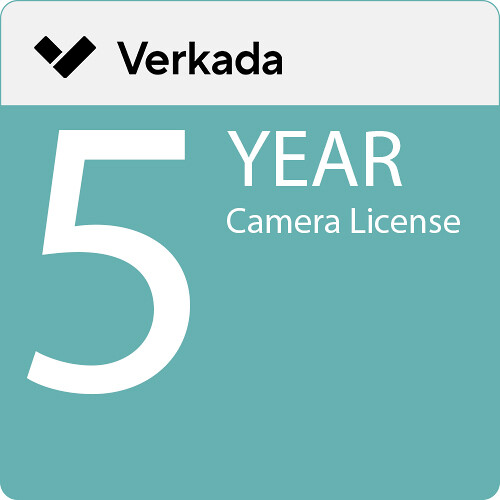 Verkada Video Security Cloud Camera License (5 Years)