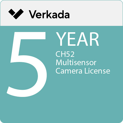 Verkada CH52-E Multisensor Camera License (5 Years)