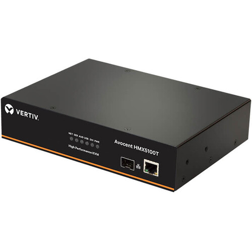 Vertiv Avocent Avocent HMX 5100T High-Performance KVM Transmitter with DVI-D & Audio SFP