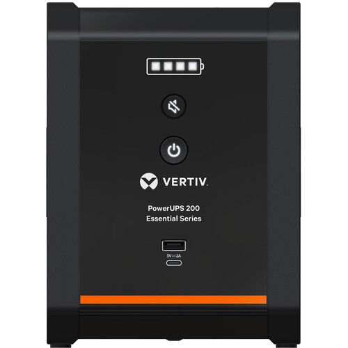 VERTIV Liebert PSA6E-1000LVT PowerUPS 200 Essential Line Interactive UPS (1000VA / 550W)