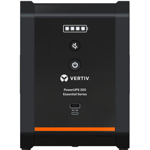 VERTIV Liebert PSA6E-1500LVT PowerUPS 200 Essential Line Interactive UPS (1500VA / 850W)