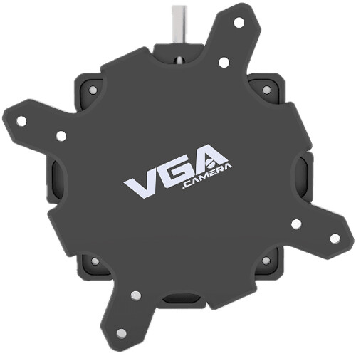 VGA Monitor Spinning Plate