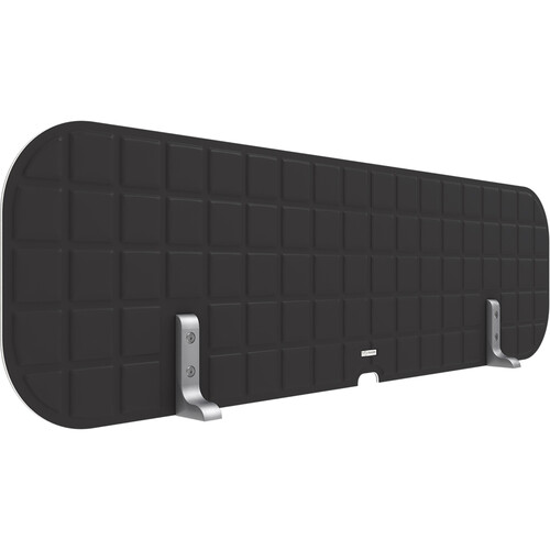 Vicoustic VicOffice Desk Top Acoustic Desk Divider (53.7 x 15.3", Black)