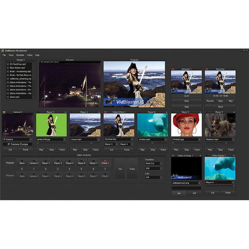 Vidblaster US VIDBlaster v3 Broadcast Edition (Desktop License)