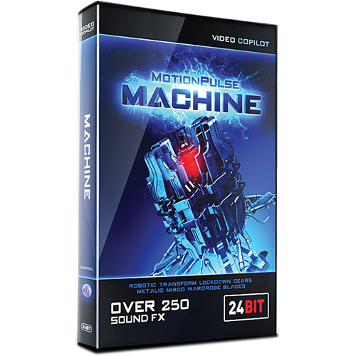 Video Copilot MotionPulse Machine Pack - Mechanical Sound Effects (Download)