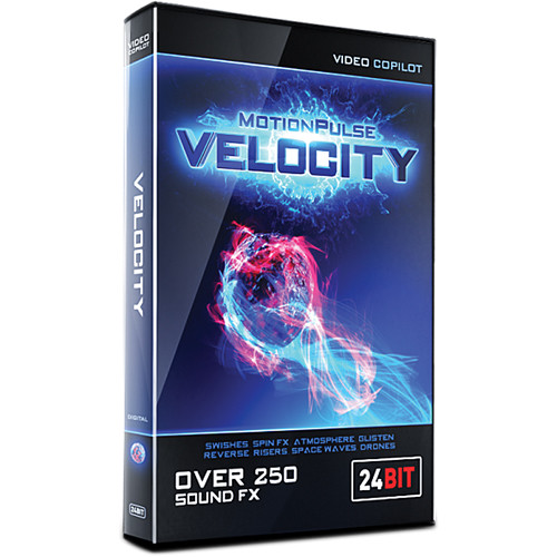 Video Copilot MotionPulse Velocity Pack - Sound Effects for Speed or Atmospheres (Download)