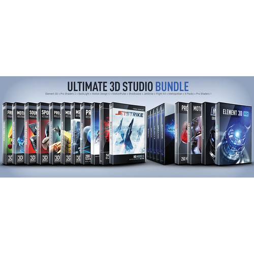 Video Copilot Ultimate 3D Studio Bundle (Download)
