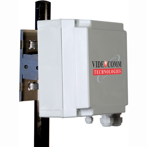 VideoComm Technologies RXO-5808Q4 5.8GHz FM Live All-Weather 8-Channel 14dB Gain Receiver