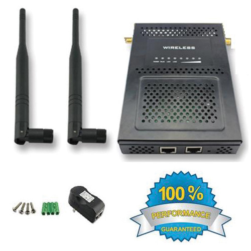 VideoComm Technologies 2.4 GHz DeskTop Omni-Directional Video Network Station (Black)