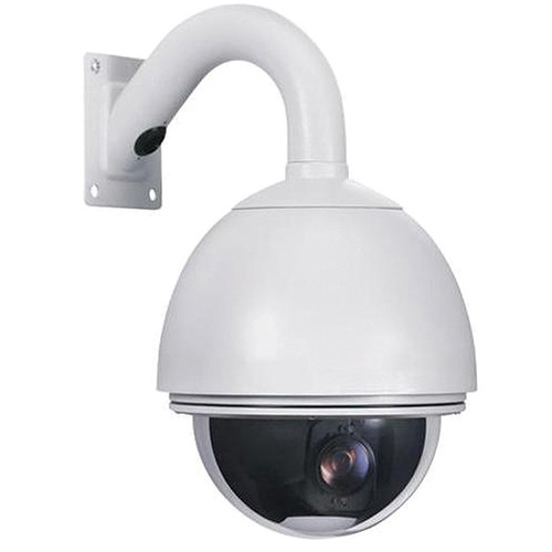 VideoComm Technologies ZX-480PTZXR6 2.4 GHz FHSS 480 TVL Weatherproof Wireless PTZ Dome Camera Kit (NTSC)
