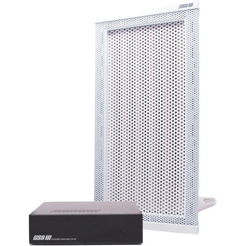 Videotel Digital HyperSound HSS 3000 Mono Set (1 Speaker, 1 Amp, White)