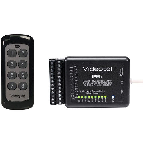 Videotel Digital IPM+ with RF PUSH Handheld Remote