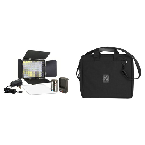 Vidpro LED-330X Variable Color On-Camera LED Light Kit with Soft-Sided Case
