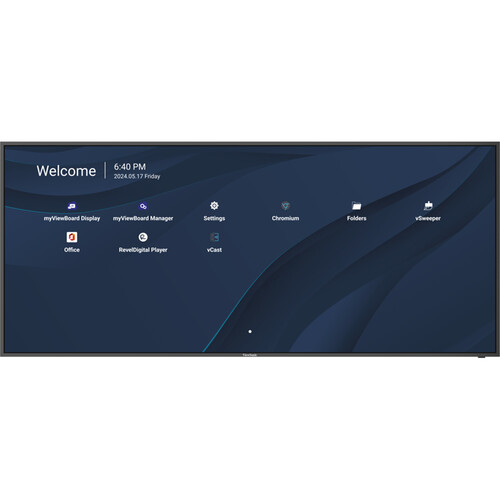 ViewSonic CDE105UW-MTR 105" UHD 5K 21:9 Ultrawide Commercial Monitor with TRS10 Bundle for Microsoft Teams Rooms