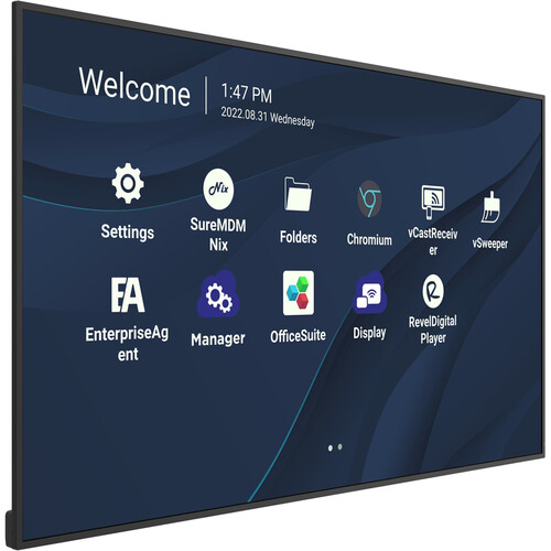 ViewSonic CDE5530-MTR 55" 4K Digital Display Conferencing System