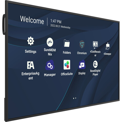 ViewSonic CDE6530-MTR 65" 4K Digital Display Conferencing System