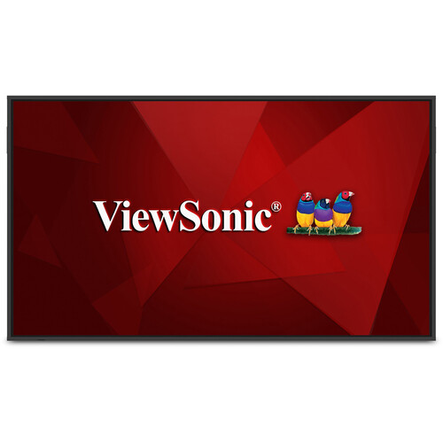 ViewSonic CDE75G3 75" UHD 4K Commercial Monitor