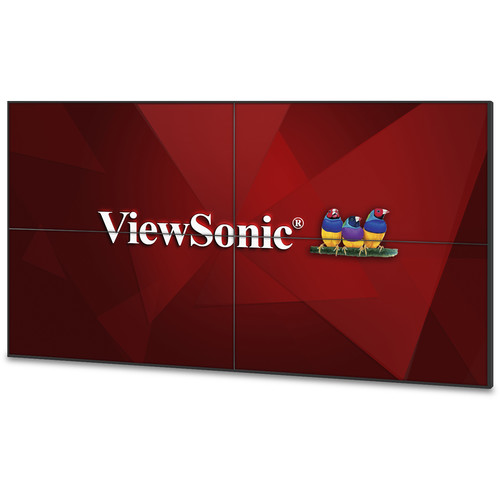 ViewSonic 49" Full HD Commercial Display 3x3 Video Wall Bundle