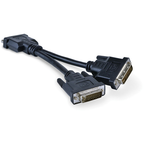 ViewSonic Y-Cable DVI Adapter for SC-Z55 (7", Black)