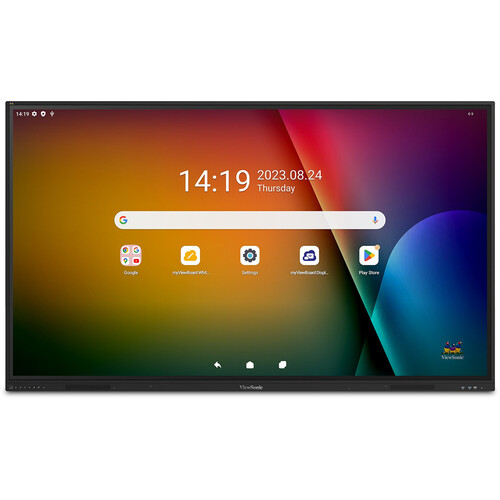 ViewSonic ViewBoard IFP86G1 86" UHD 4K Commercial Monitor Bundle with VPC13-C33-G1 Chromebox Module