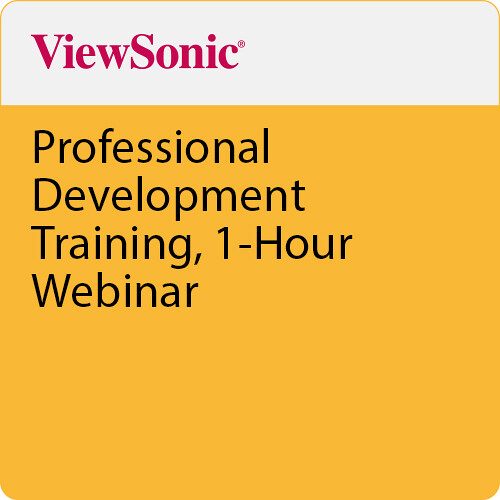 ViewSonic Professional Development Training, 1-Hour Webinar