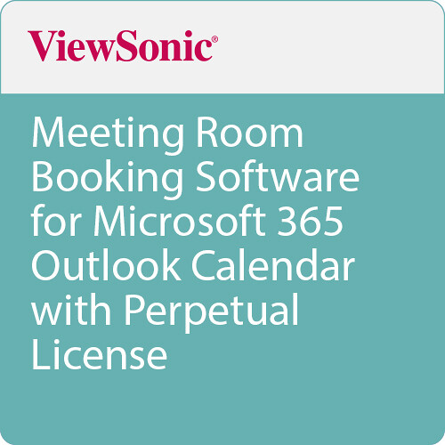 ViewSonic Meeting Room Booking Software License for EP1052T with Microsoft 365 Outlook Calendar (Perpetual)