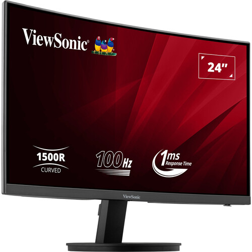 ViewSonic VA2416C 23.6" Full HD 100 Hz Curved Monitor