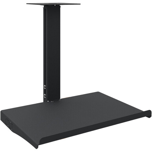 ViewSonic Laptop and Keyboard Support Tray for e-Box Mobile Stand & Wall Mount (Black)