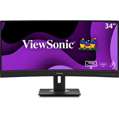 ViewSonic VG3456C 34" 1440p Ultrawide Curved Monitor