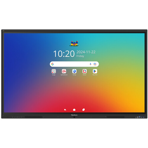 ViewSonic ViewBoard IFP6541 65" UHD 4K Touchscreen Commercial Monitor