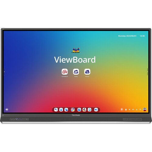 ViewSonic ViewBoard IFP6553-ED-M 65" UHD 4K Touchscreen Commercial Monitor (TAA Compliant)