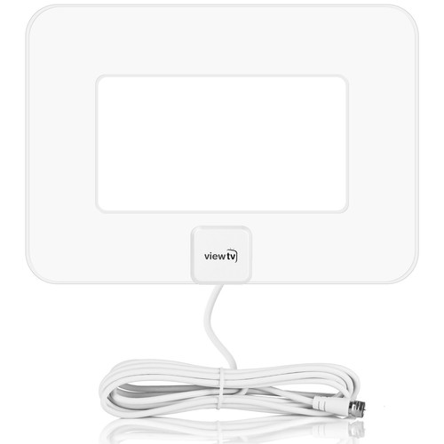 ViewTV VT-9047 Flat Amplified HDTV Antenna (White)