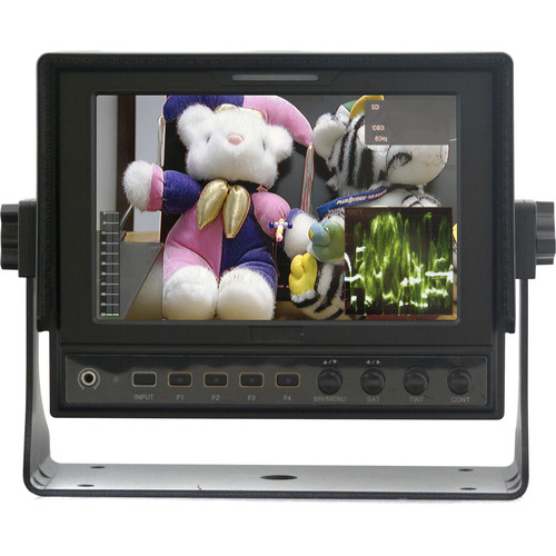 ViewZ 7"  Broadcast Monitor, IPS 1280X800 Pixels, 3G-SDI In/Out, HDMI In/Out