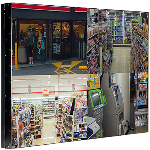 ViewZ 49"HD 1080P LED U/Sl 1.2mm Black Metal Bezel,DP/DVI/VGA In/HDMI I/O/RS-232 I/O)Remote,110V
