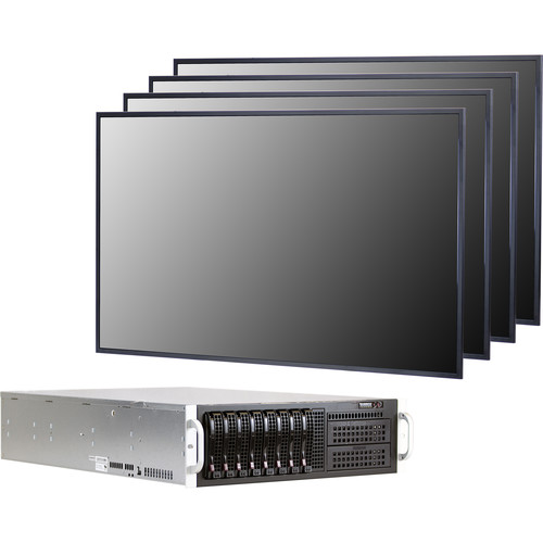 ViewZ 55"UHD Pro 4K Video Wall Package (2x2 Configuration) or (1x4 Configuration)