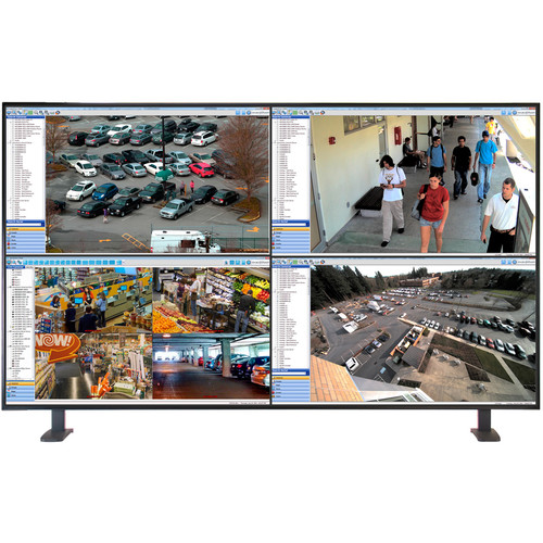 ViewZ 65" Quad View 4K UHD LED Monitor