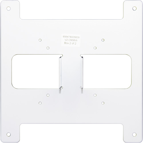 ViewZ VZ-CM06 Telescopic Ceiling Mount with 3 to 6' Extension for 23 to 32" Flat Panel Monitors (White)