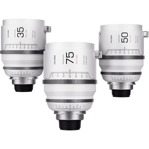 Viltrox EPIC 35/50/75mm T2.0 1.33x Anamorphic Lens Set (Leica L)