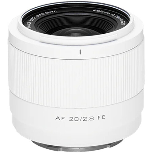 Viltrox AF 20mm f/2.8 Lens (Sony E, White) AF 20/2.8 FE(W) B&H